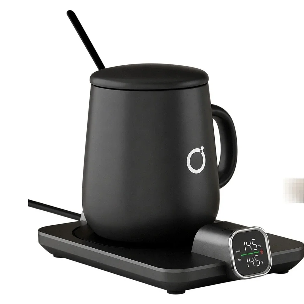 Ikago Heat Coaster Pro Full Set Smart Coffee Mug Warmer Graphite ZJZ-KF-01 NEW